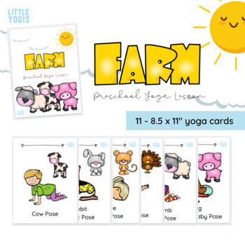 Farm Yoga Cards