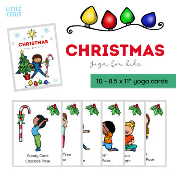 Christmas Yoga Cards